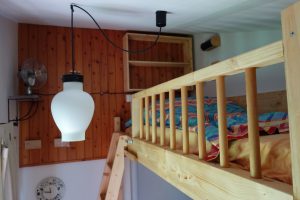 kleines Schlafzimmer Hochbett 2