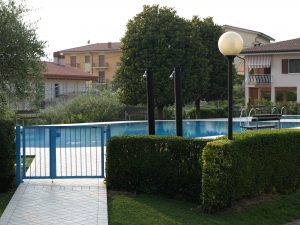eine Minute zum Pool