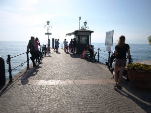 Lazise: Schiffsanlegestelle